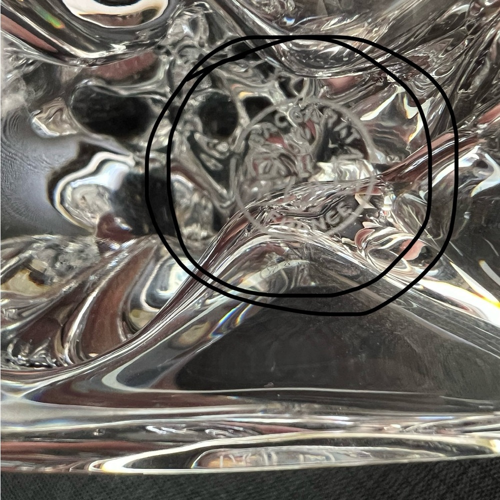 Baccarat Robert Riot Woman and Child 
Crystal Figure - Picture 8 of 11